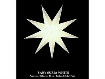 Candeeiro Estrela Starlightz Suria White